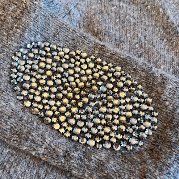 Juicy Couture Wool and Cashmere Cardigan w/ Rhinestones Size S. - Picture 2 of 13